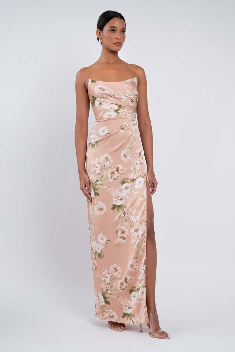 Jenny Yoo Bridesmaid Dress Victoria Print - Image 2