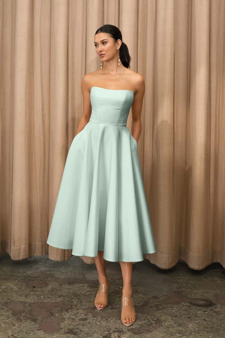 Jenny Yoo Dress Carrie in Morning Mist - Image 3