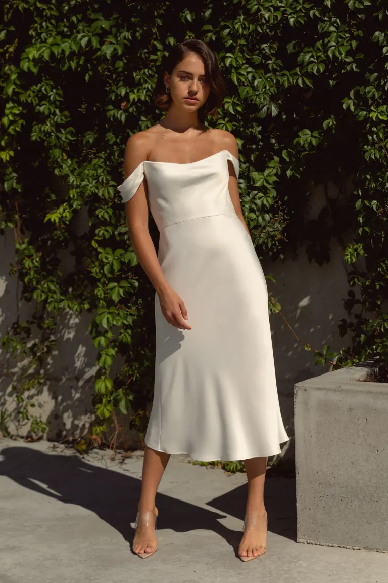 Jenny Yoo Little White Dress Evelyn - Image 3