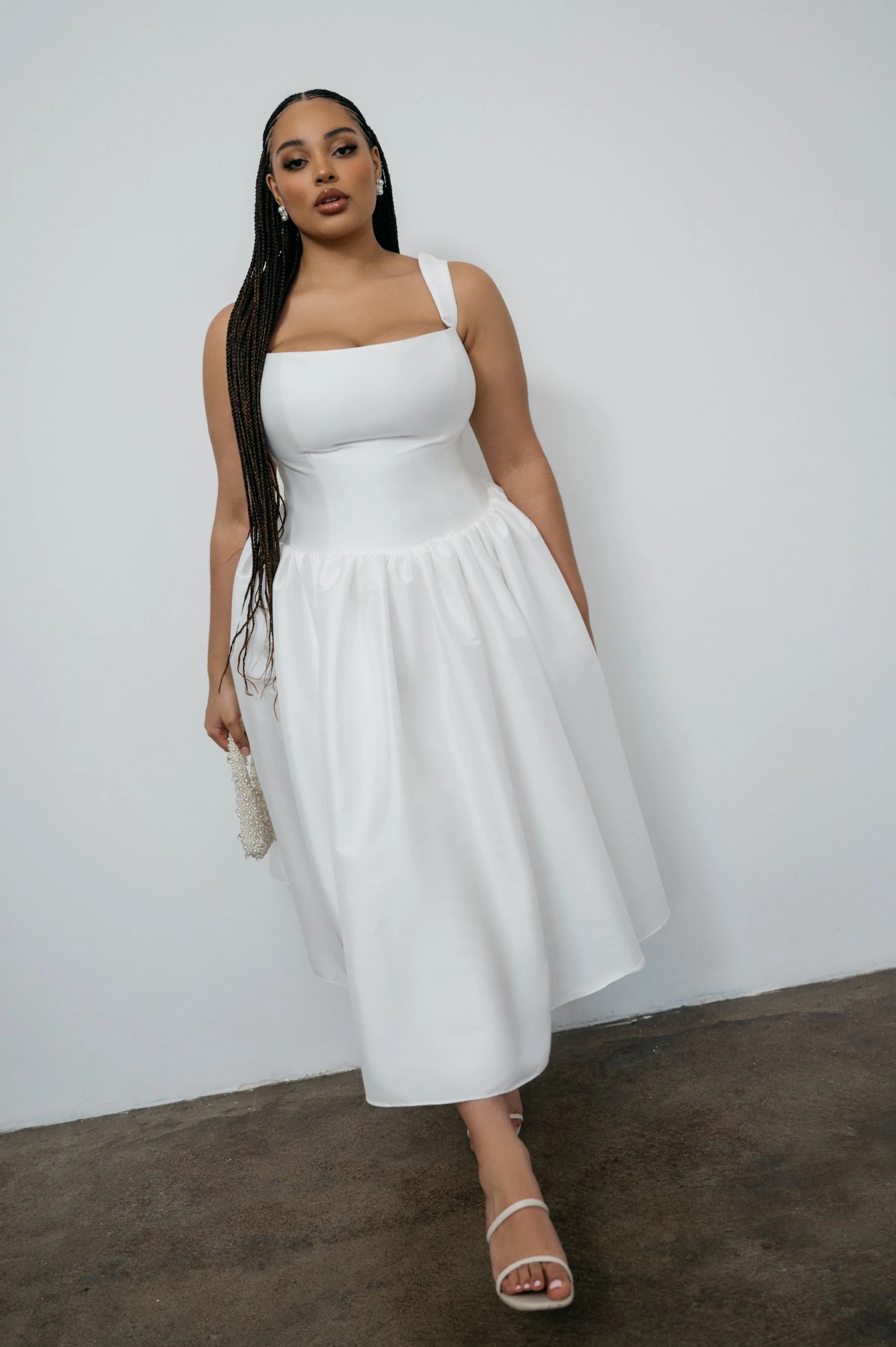 Jenny Yoo Little White Dress Lucille - Image 6
