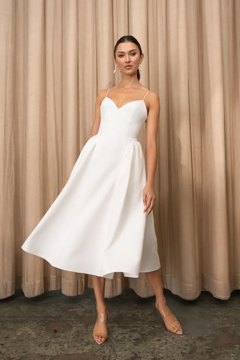 Jenny Yoo Little White Dress Luella - Image 5