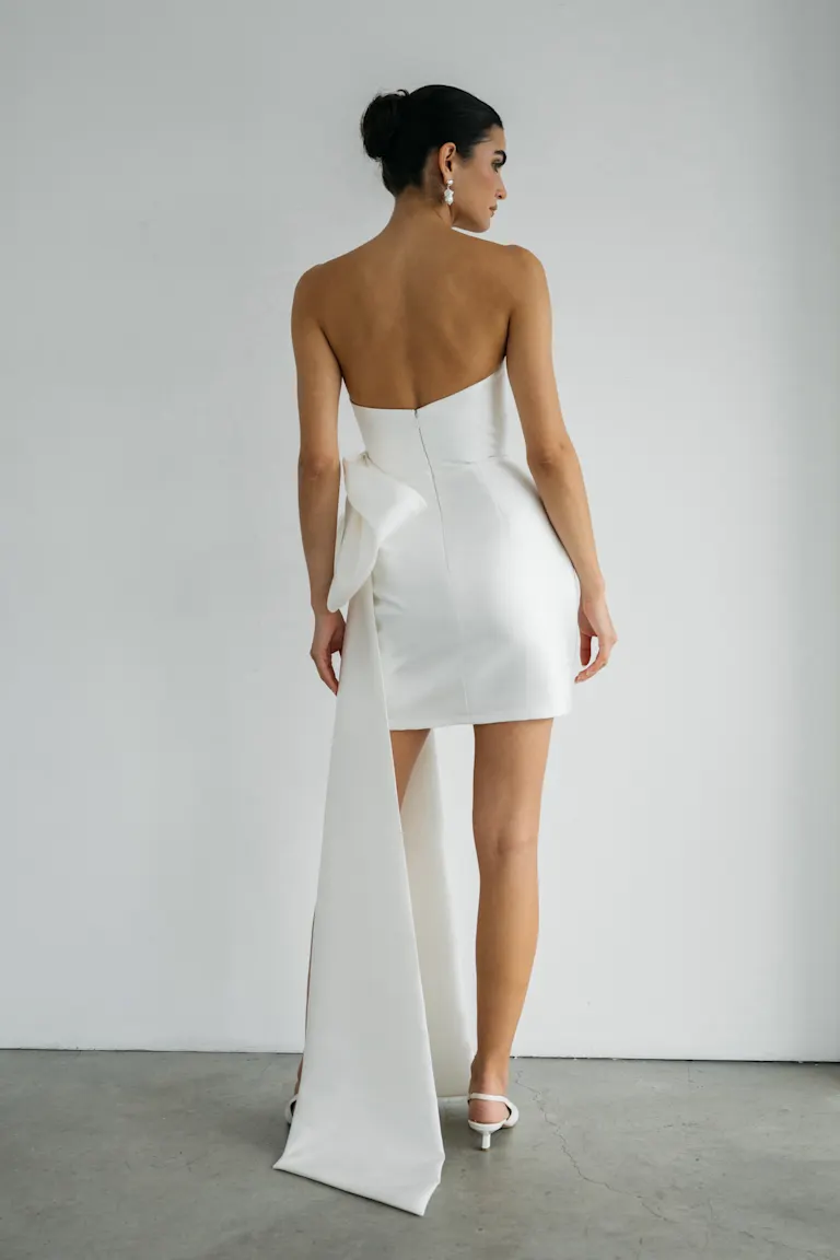 Jenny Yoo Little White Dress Winnie - Image 4