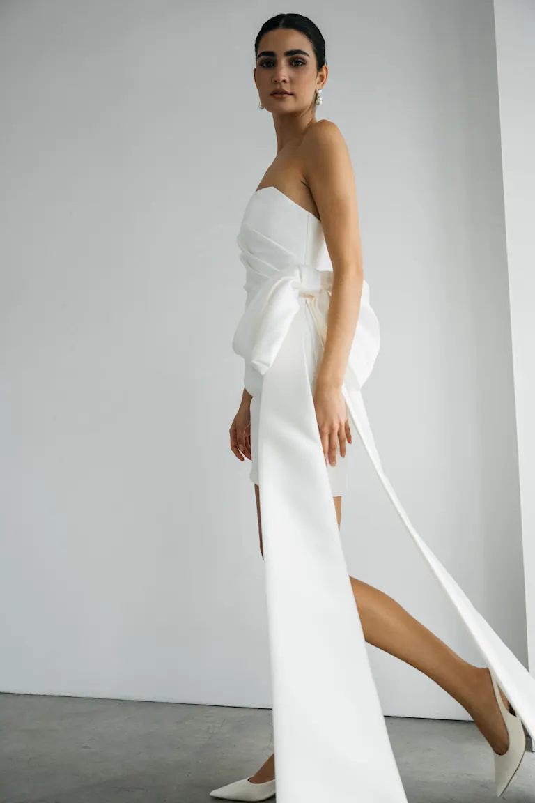 Jenny Yoo Little White Dress Winnie - Image 5