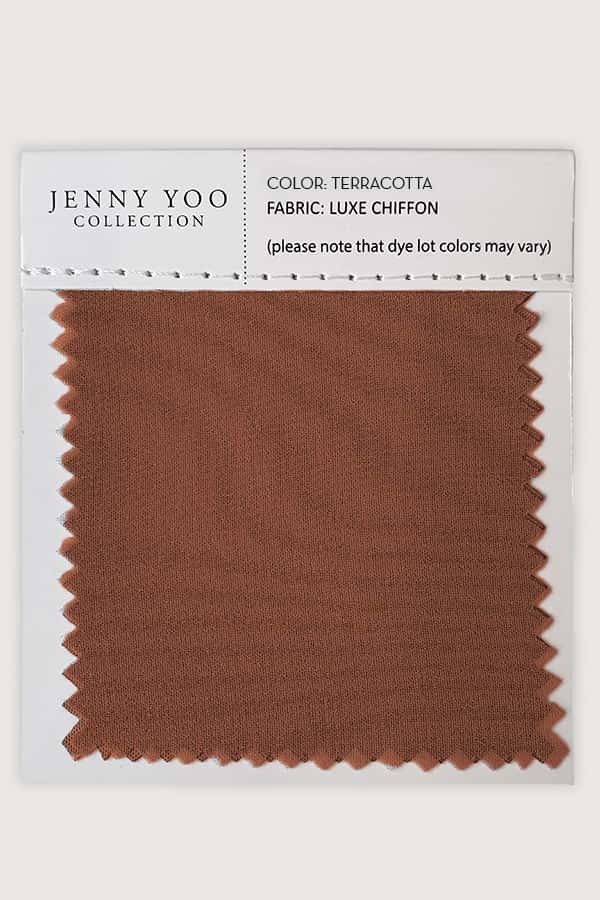 Jenny Yoo Luxe Chiffon Swatch Card - Image 12