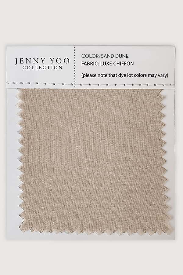 Jenny Yoo Luxe Chiffon Swatch Card - Image 4