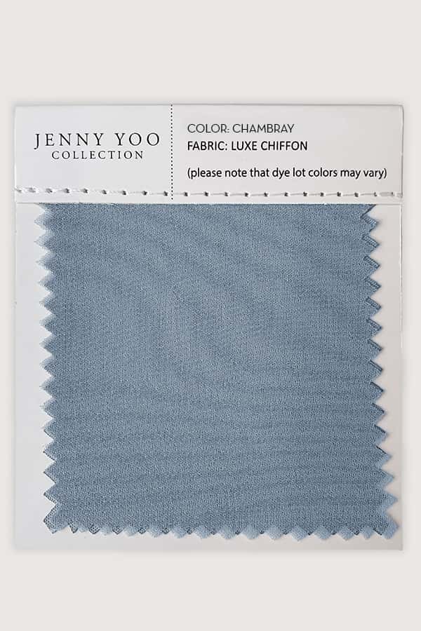 Jenny Yoo Luxe Chiffon Swatch Card - Image 47