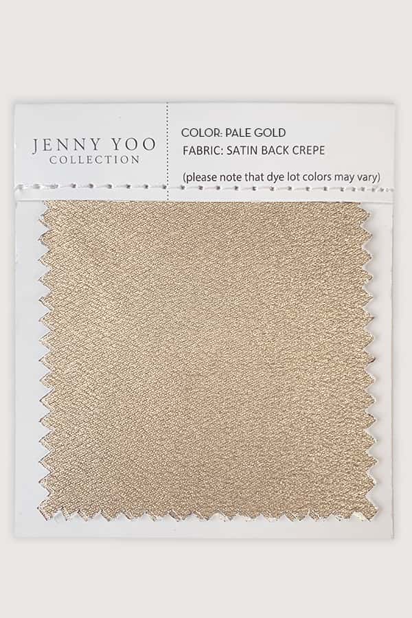 Jenny Yoo Satin Back Crepe Swatch Card - Image 14