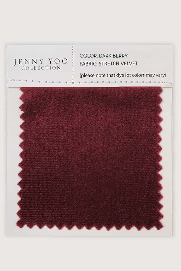 Jenny Yoo Stretch Velvet Swatch Card - Image 6
