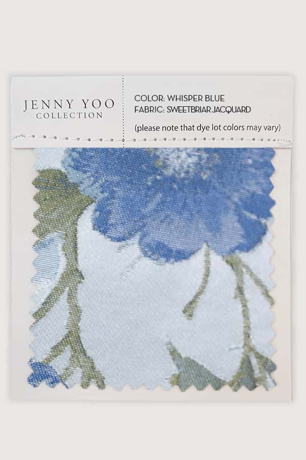 Jenny Yoo Sweetbriar Jacquard Swatch Card - Image 2