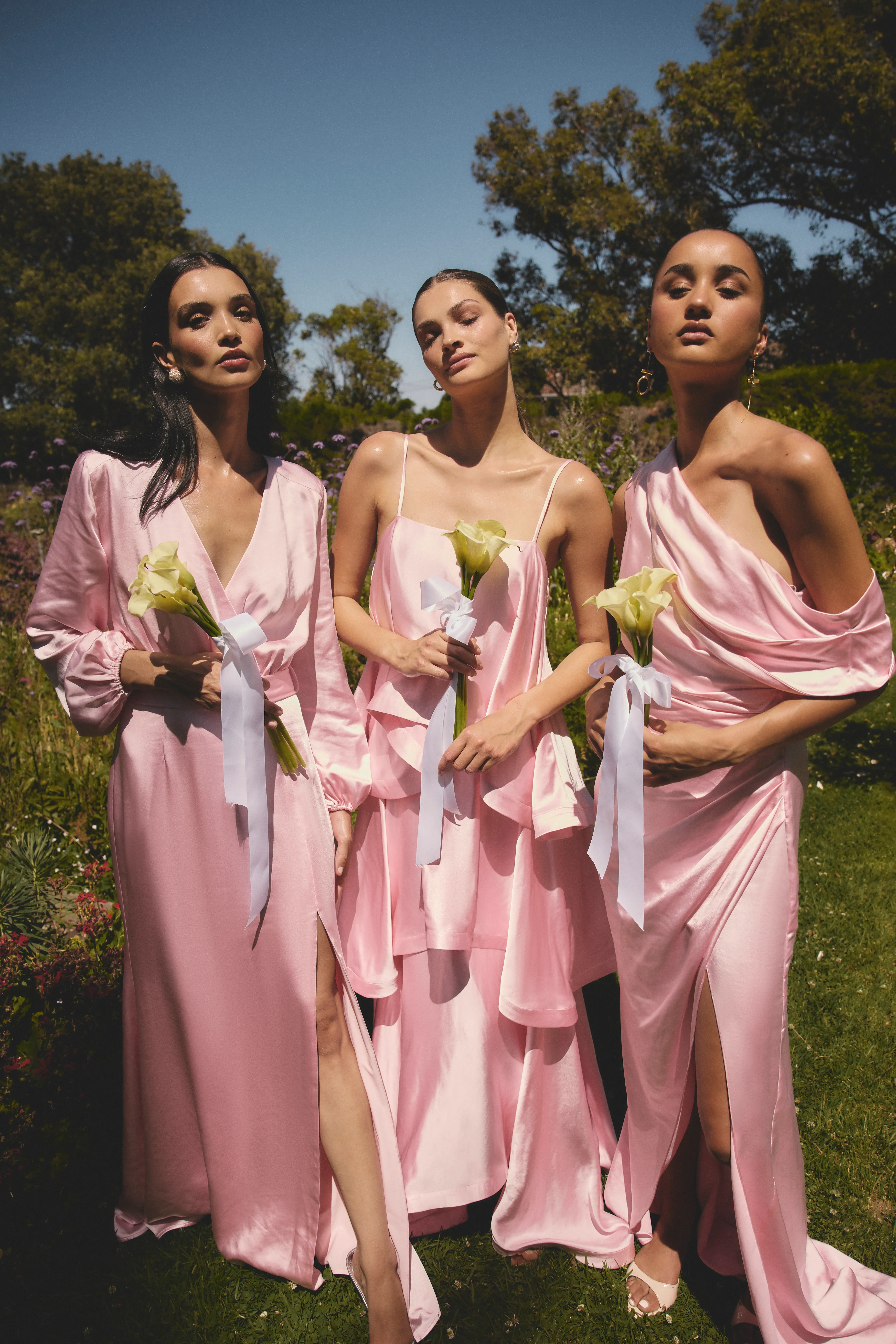 Kai Maxi Dress in Pale Pink - Image 8