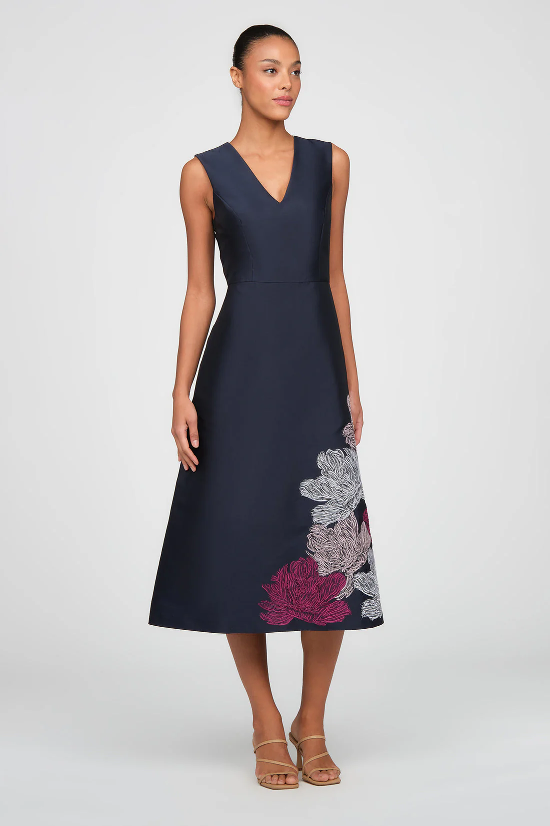 Kay Unger Aria Tea Length Dress - Image 4