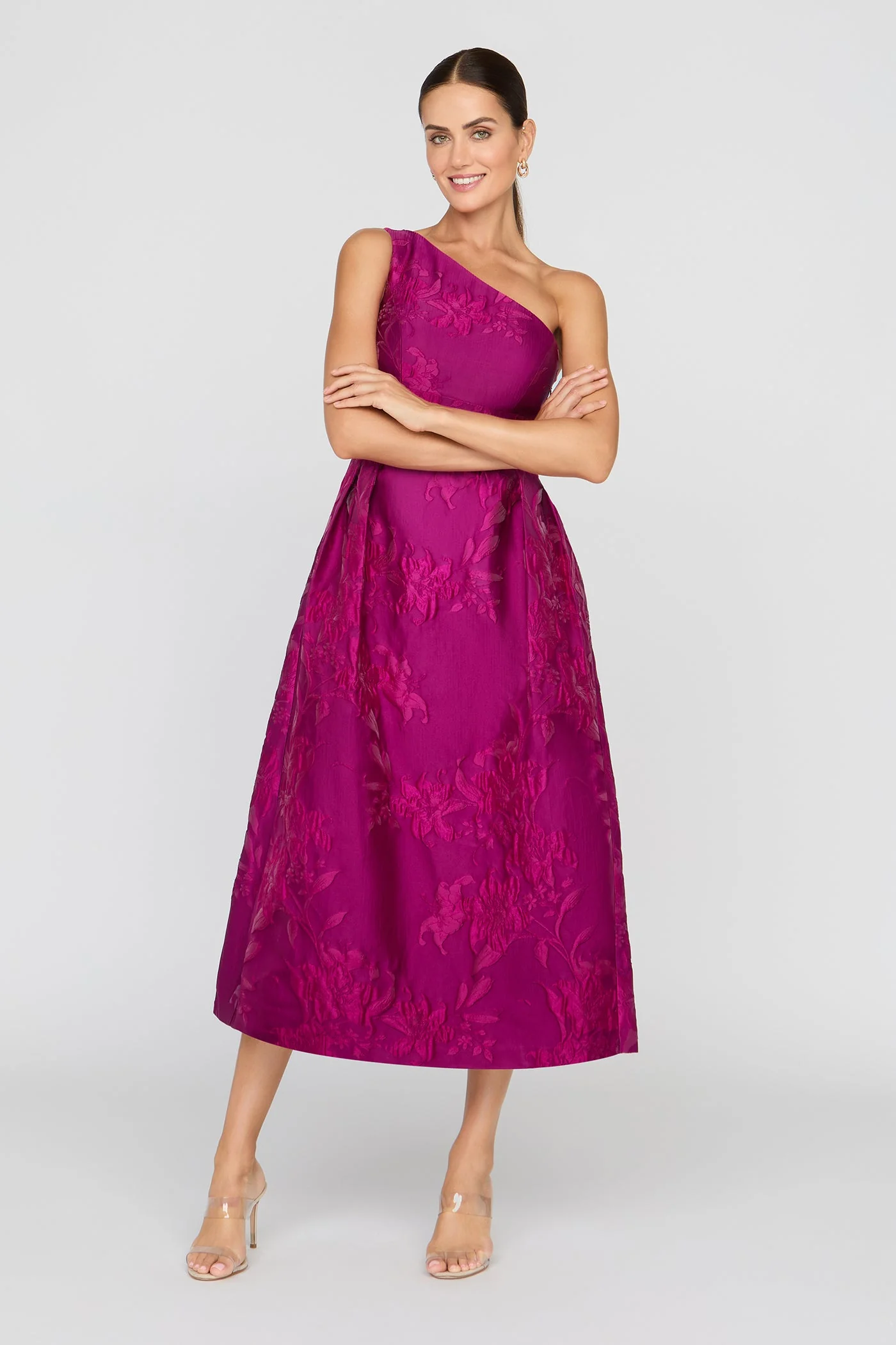 Kay Unger Dorrit Tea Length Dress - Image 9