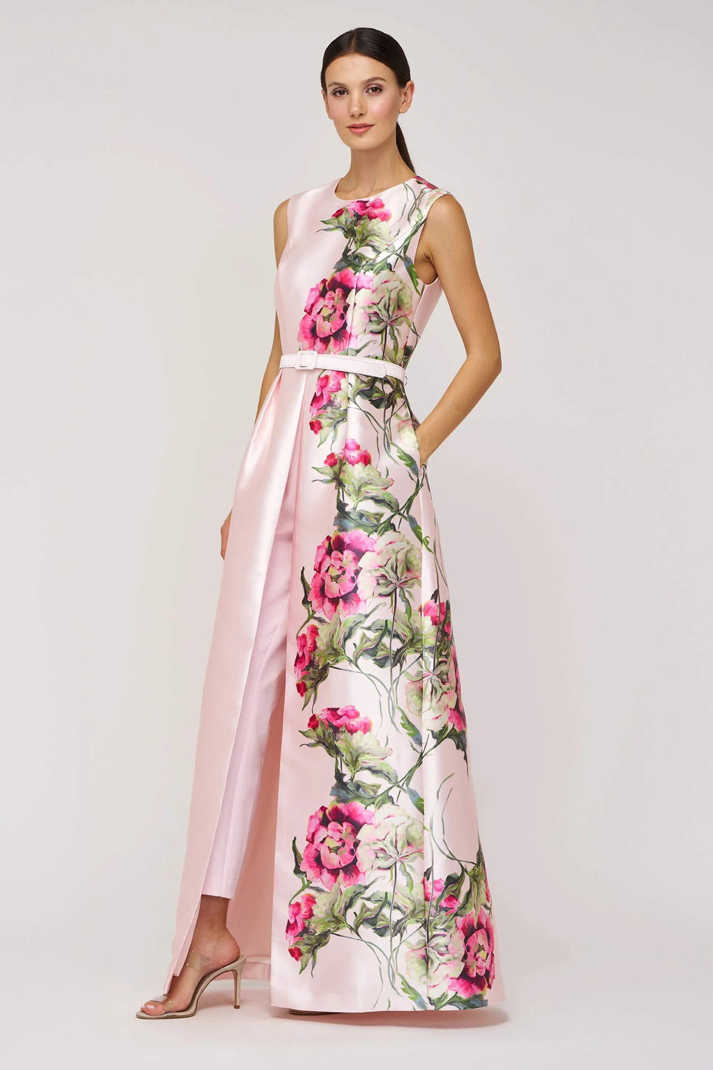 Kay Unger Finley Walk Through Jumpsuit - Image 3
