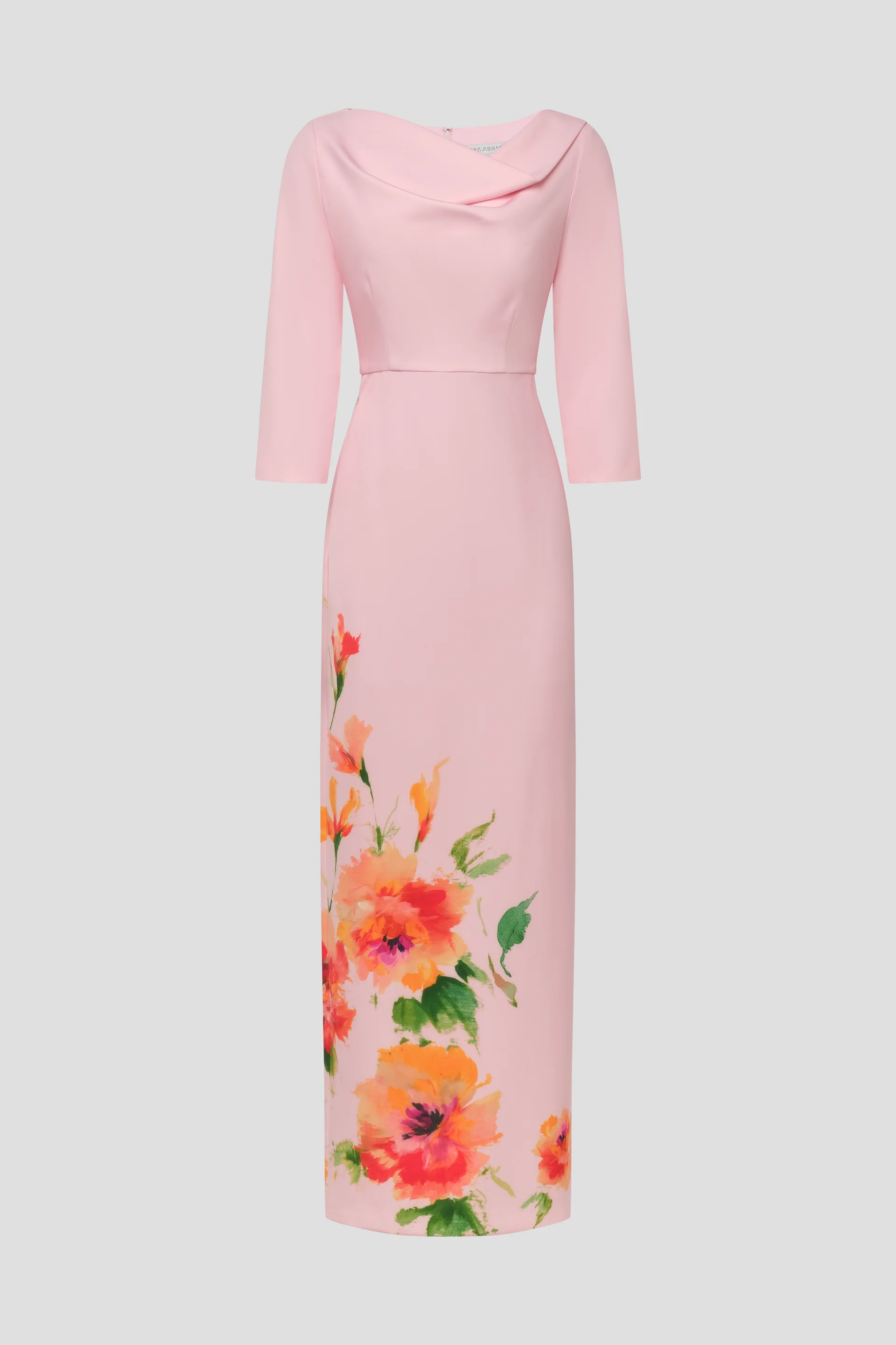 Kay Unger Magnolia Column Gown - Image 10