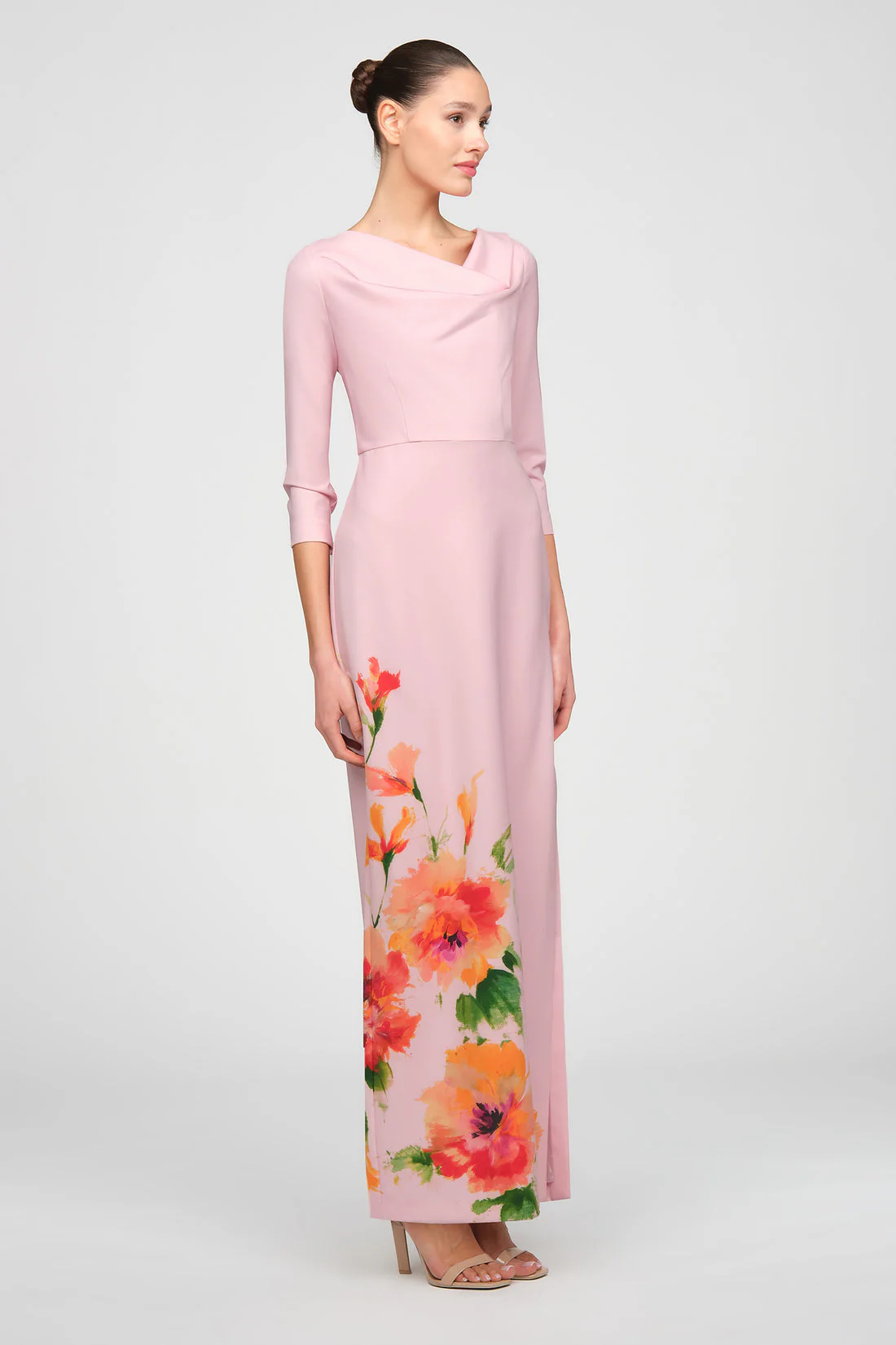 Kay Unger Magnolia Column Gown - Image 4