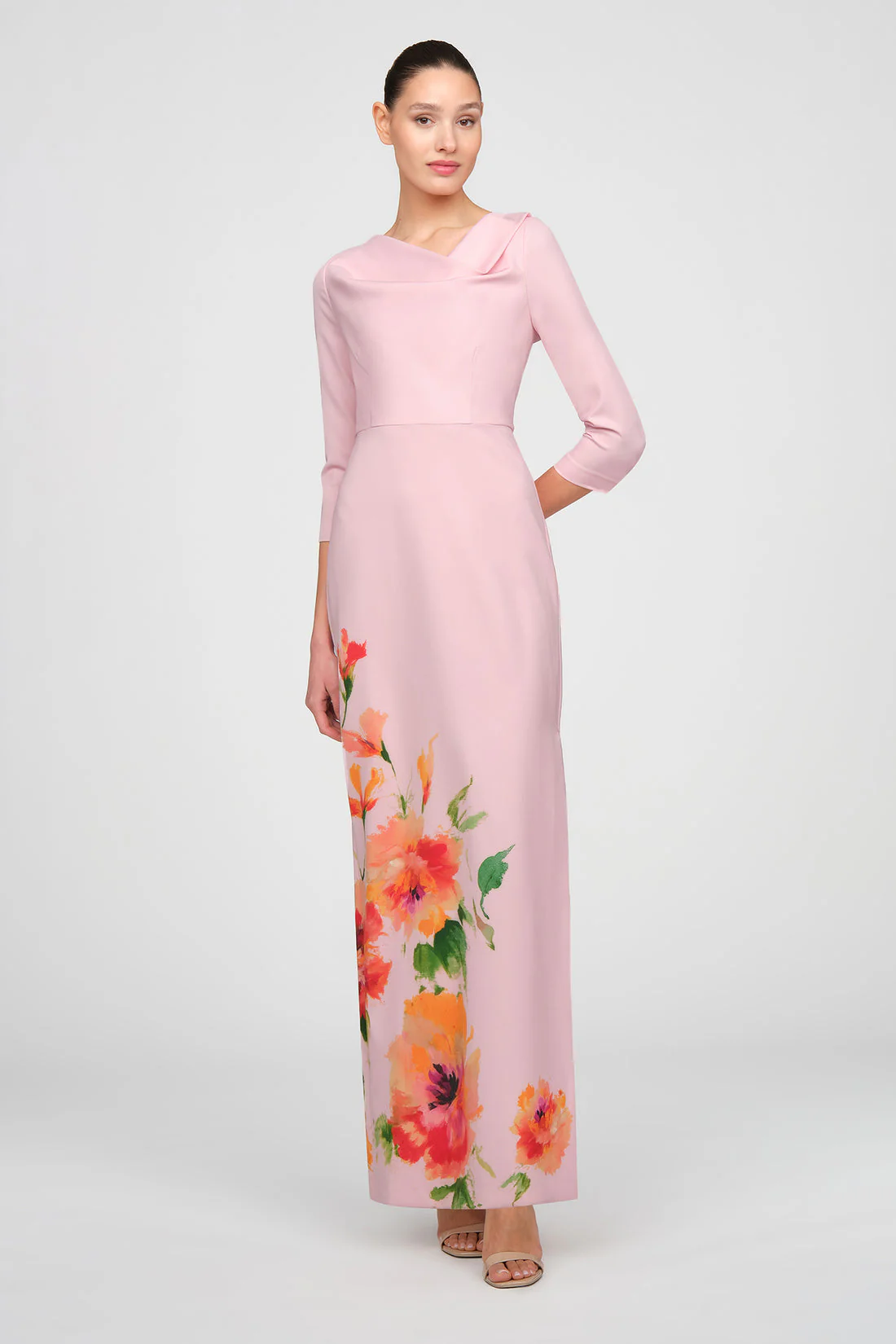 Kay Unger Magnolia Column Gown - Image 7