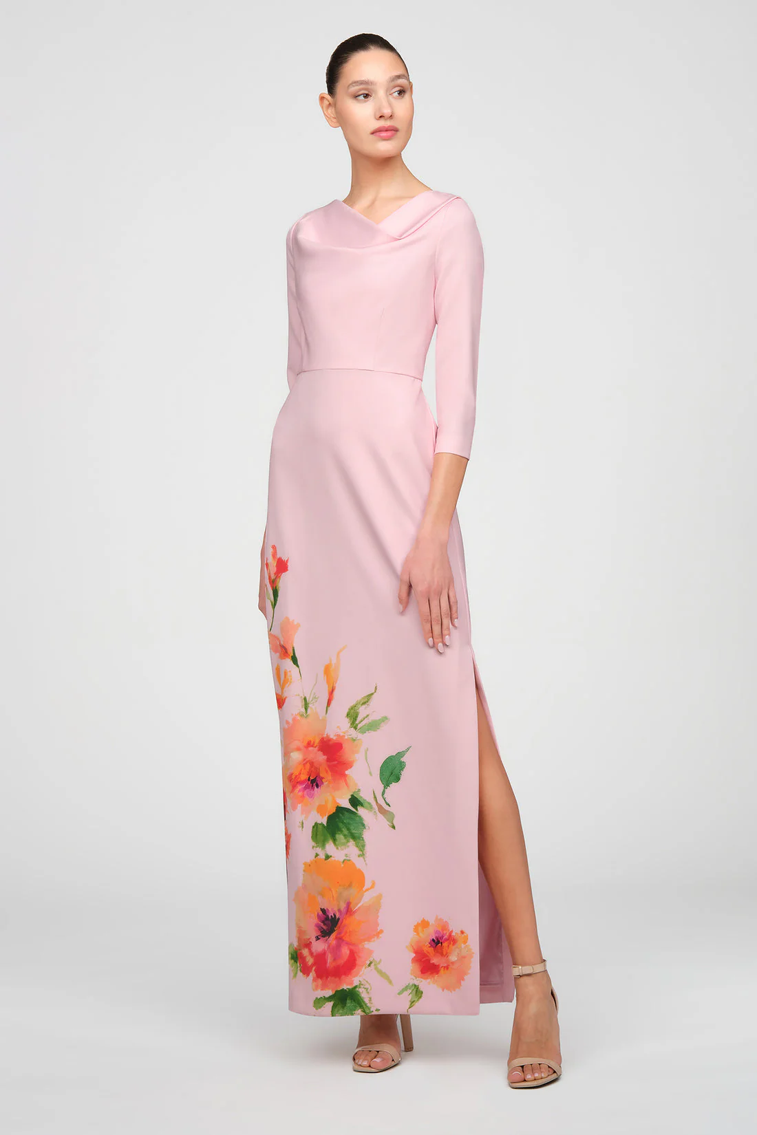 Kay Unger Magnolia Column Gown - Image 8