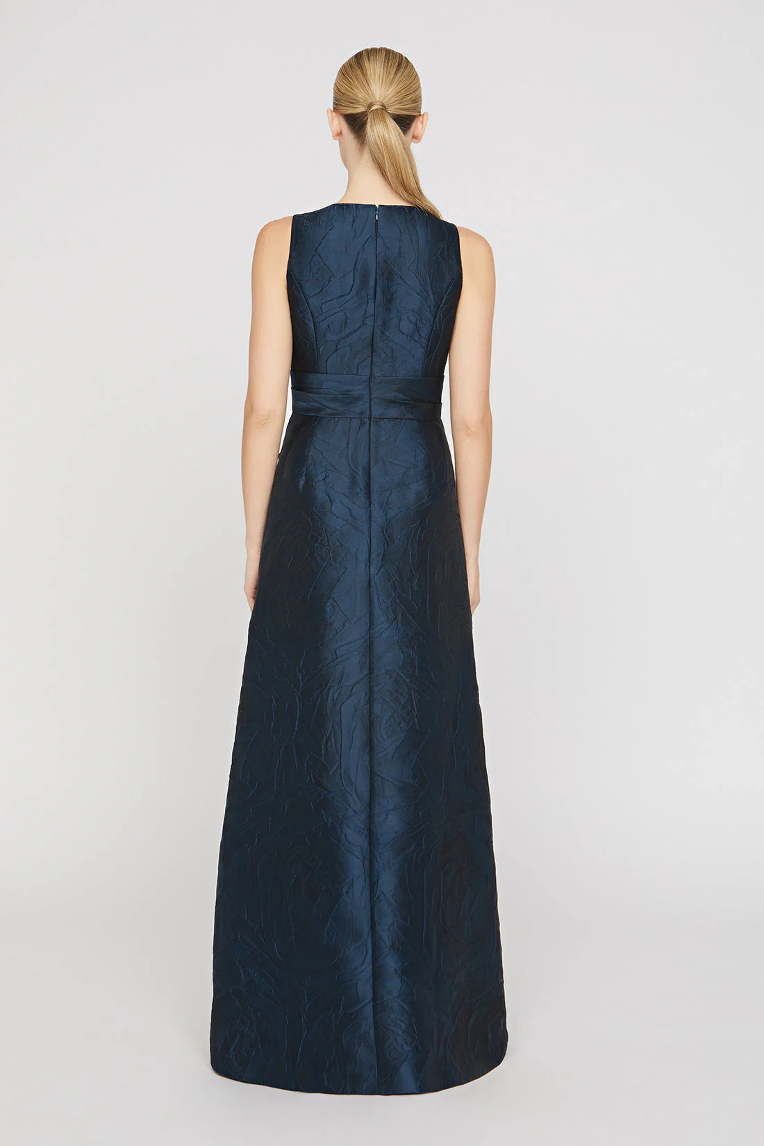 Kay Unger Mariah Gown in Blue Opal - Image 2