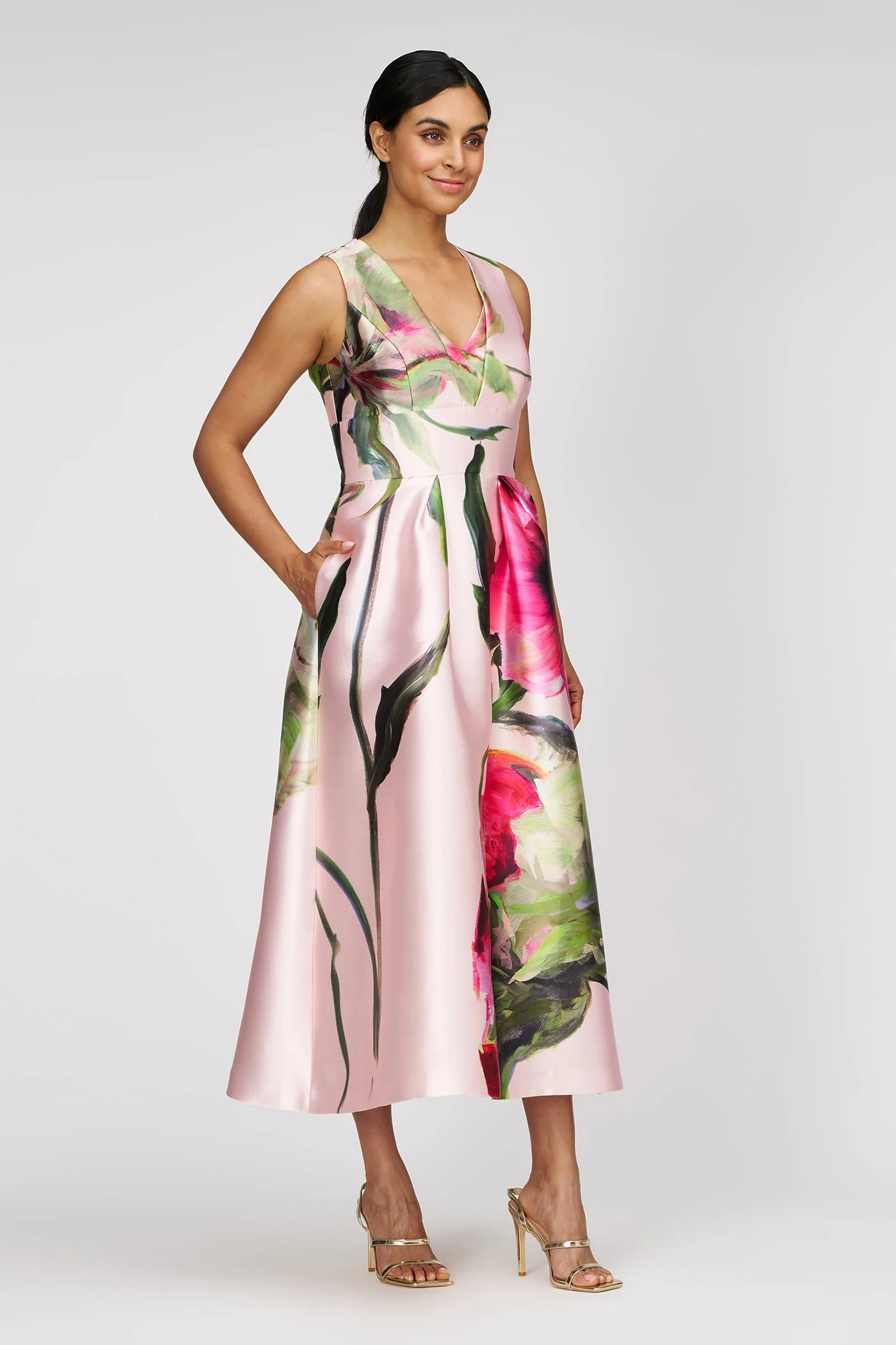 Kay Unger Regina Tea Length Dress - Image 6
