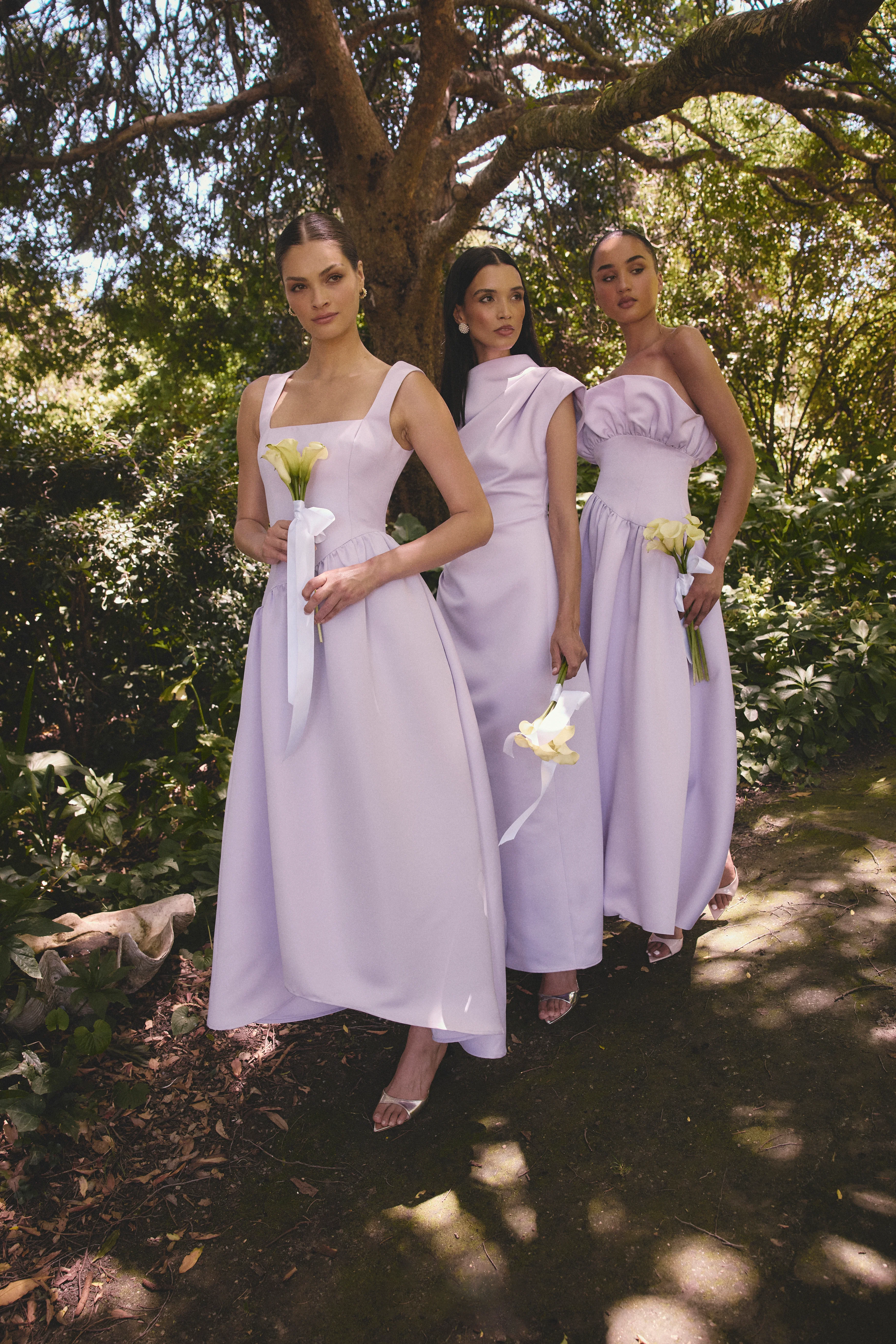 Ruelle A-Line Maxi Dress in Lilac - Image 13
