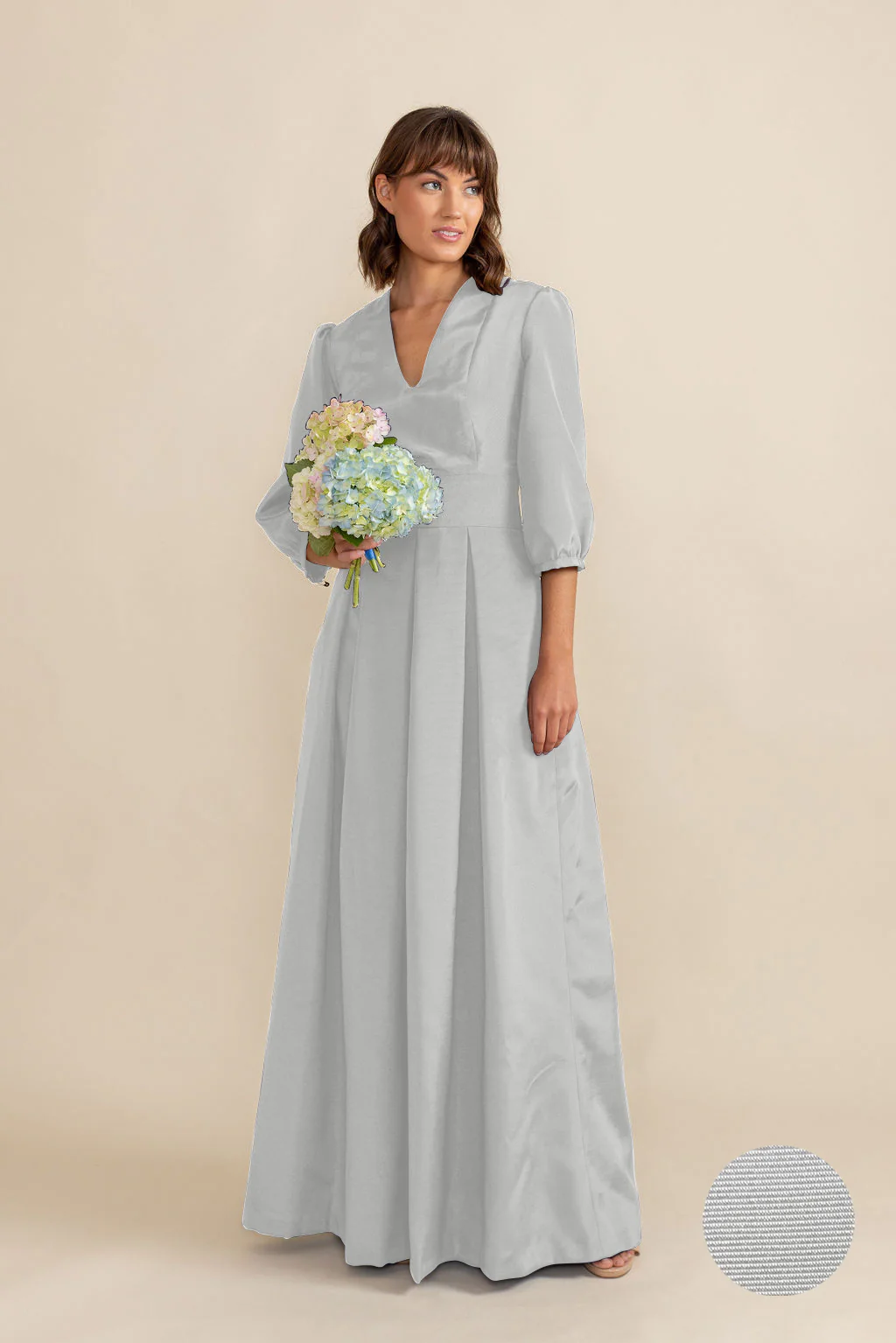 Lola Bodice with Dahlia Skirt in Drapey Bengaline - Image 9