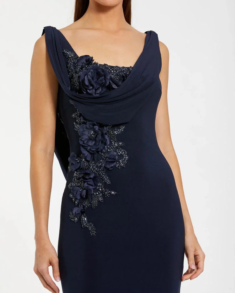Mac Duggal Dress 11910 in Midnight - Image 2