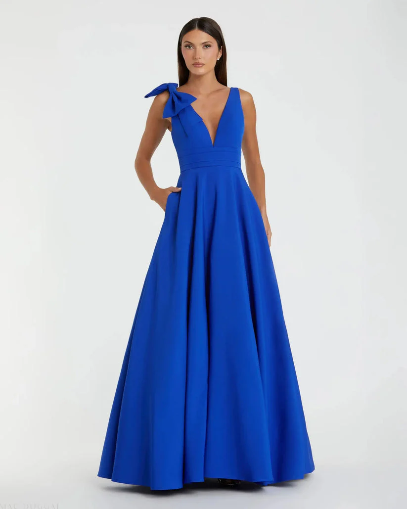 Mac Duggal Dress 49972 in Cobalt