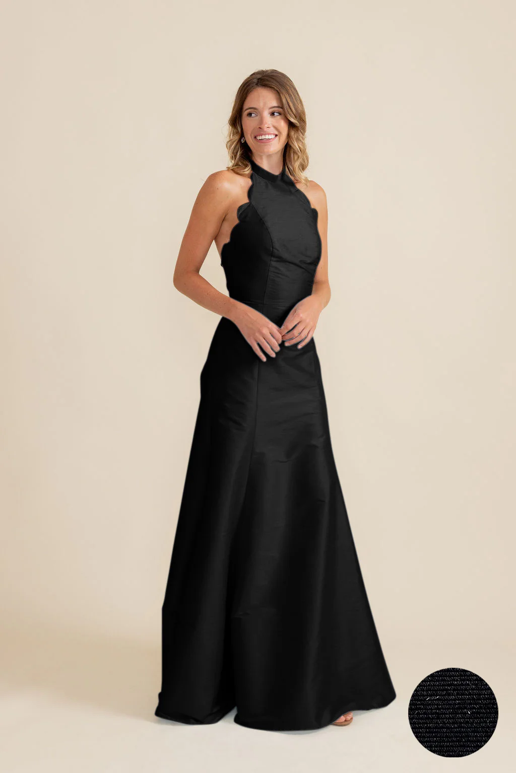 Margot Bodice with Trumpet Skirt in Drapey Bengaline - Image 16