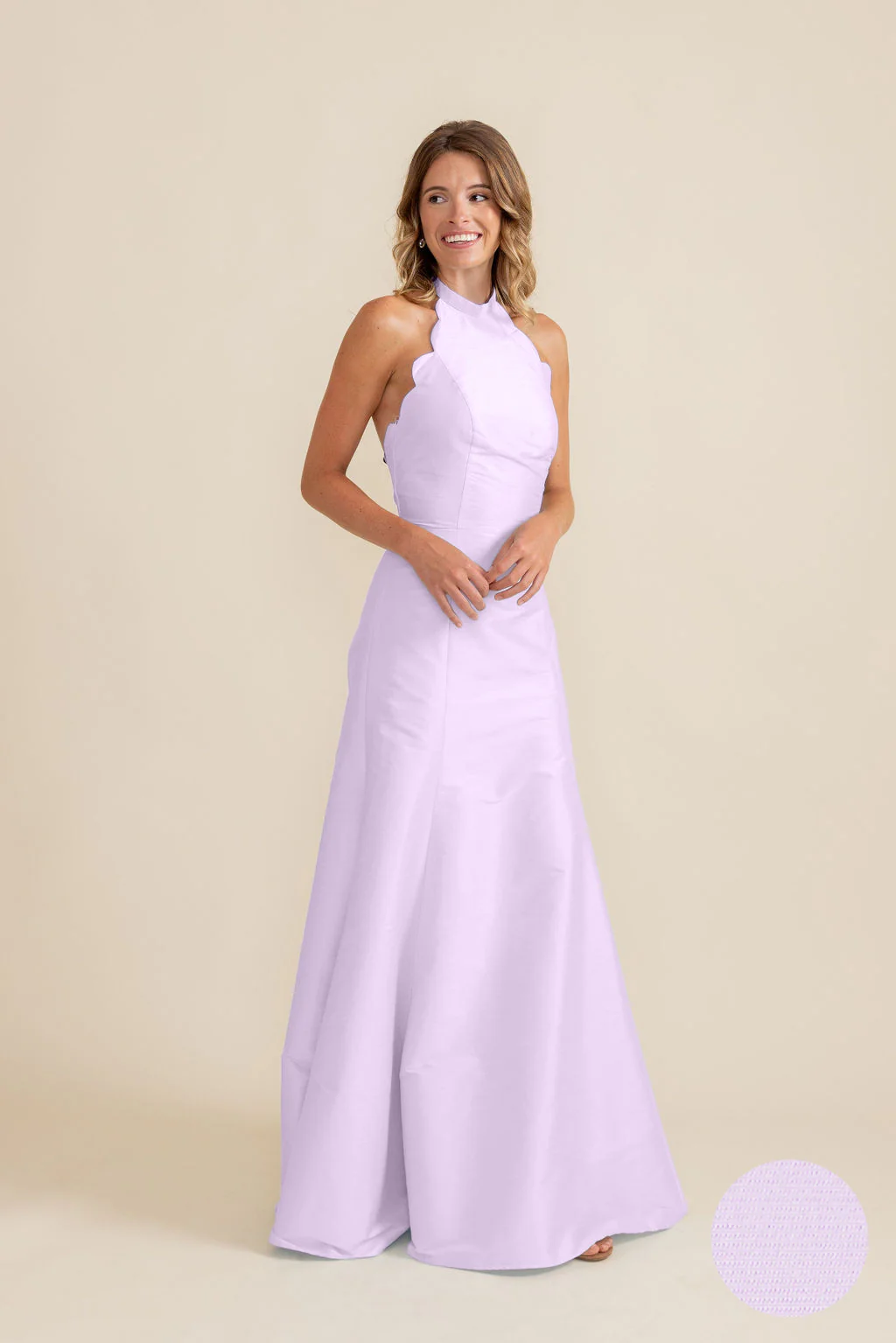 Margot Bodice with Trumpet Skirt in Drapey Bengaline - Image 8