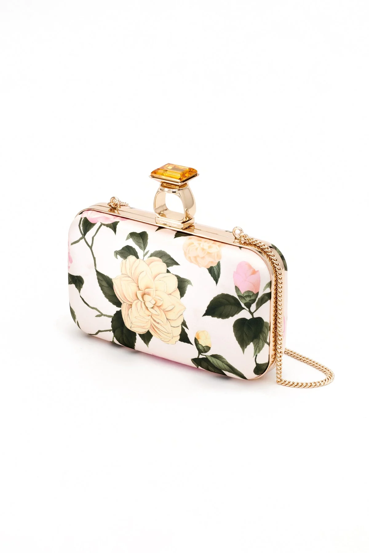 On the Rocks Clutch - Pink Lemonade Bouquet - Image 4
