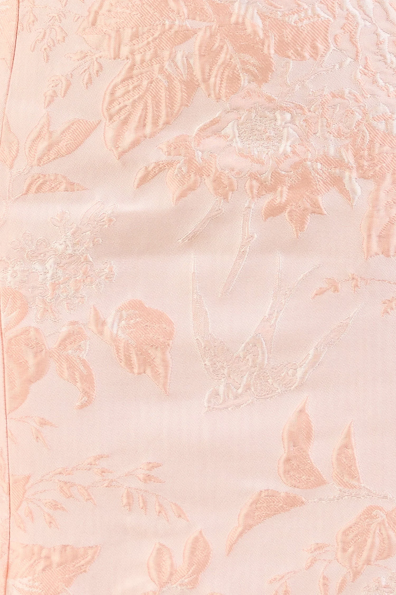 Harper Bodice with Flute Skirt in Garden Flora Jacquard - Image 4