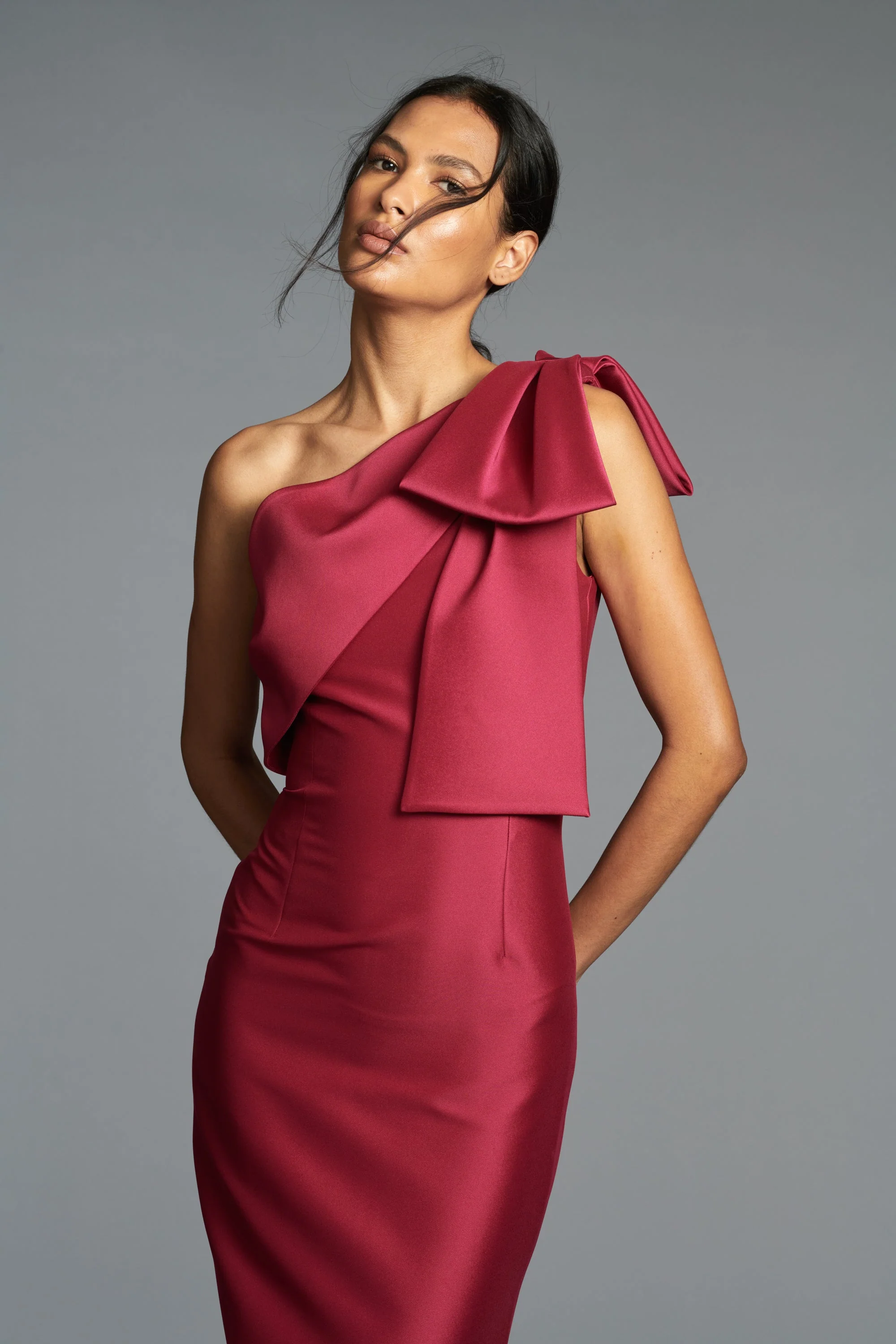 Sachin & Babi Bonnie Gown in Rhodolite - Image 3