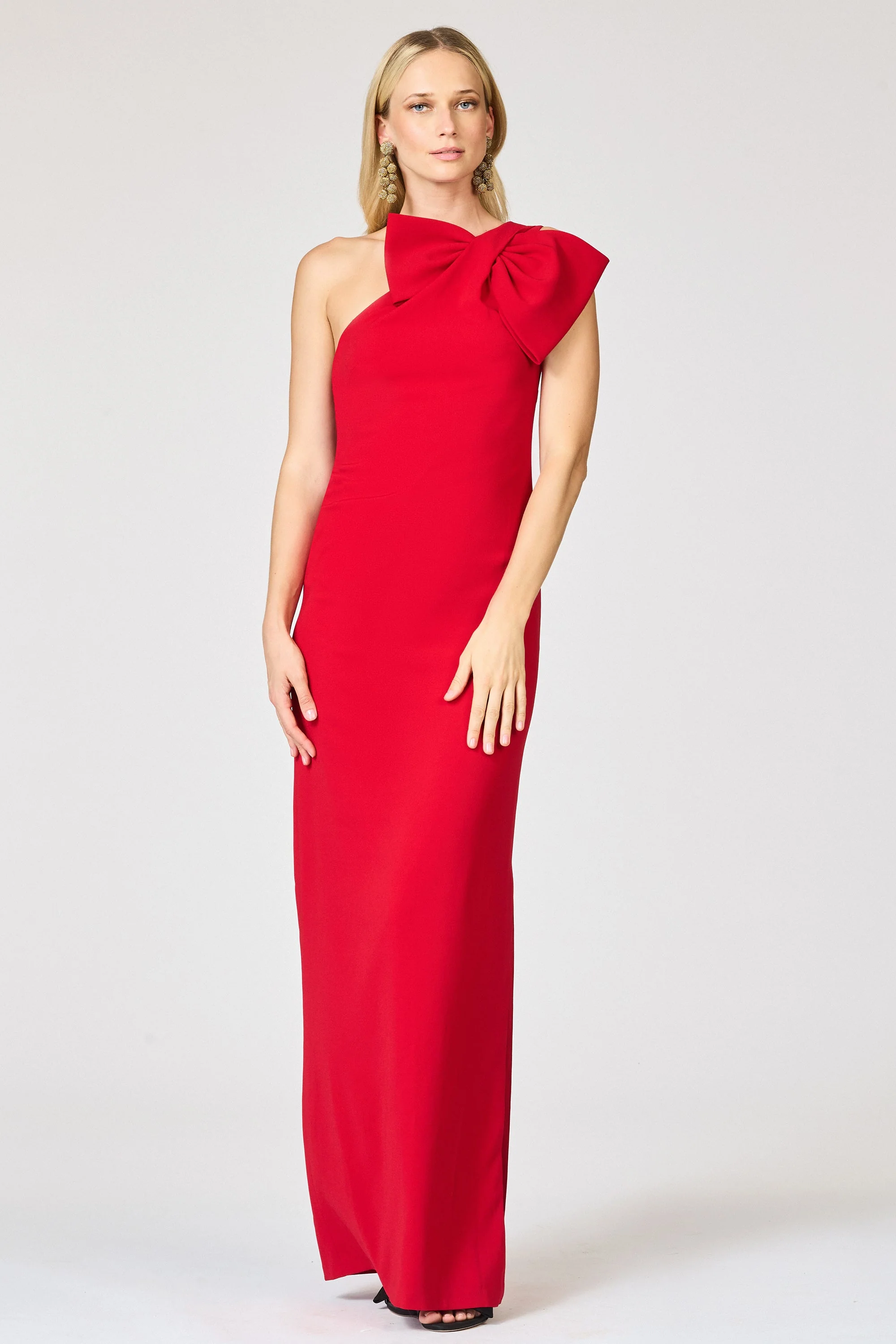 Sachin & Babi Cosette Gown in Cardinal - Image 3