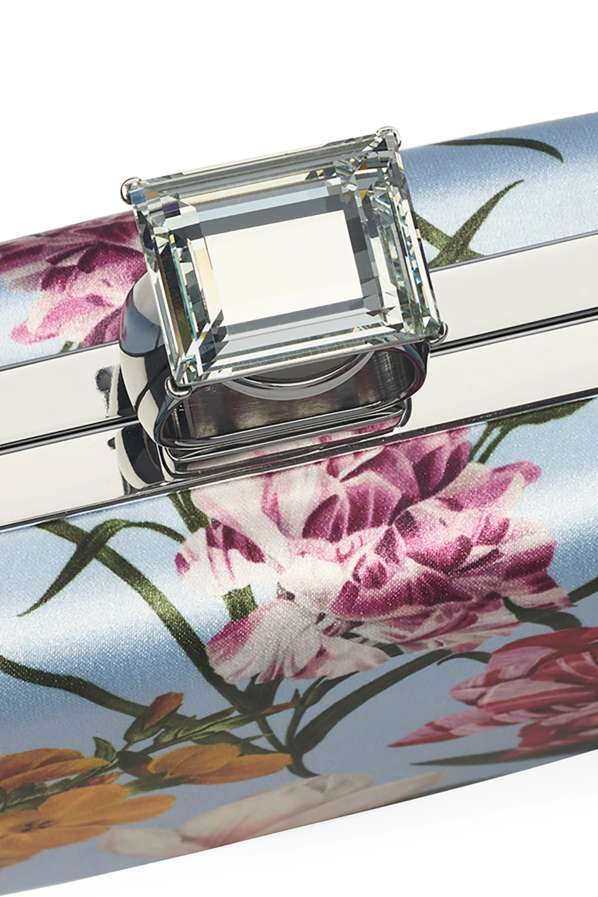 Sachin & Babi On The Rocks Clutch in Glacial Blue Blossoms - Image 3