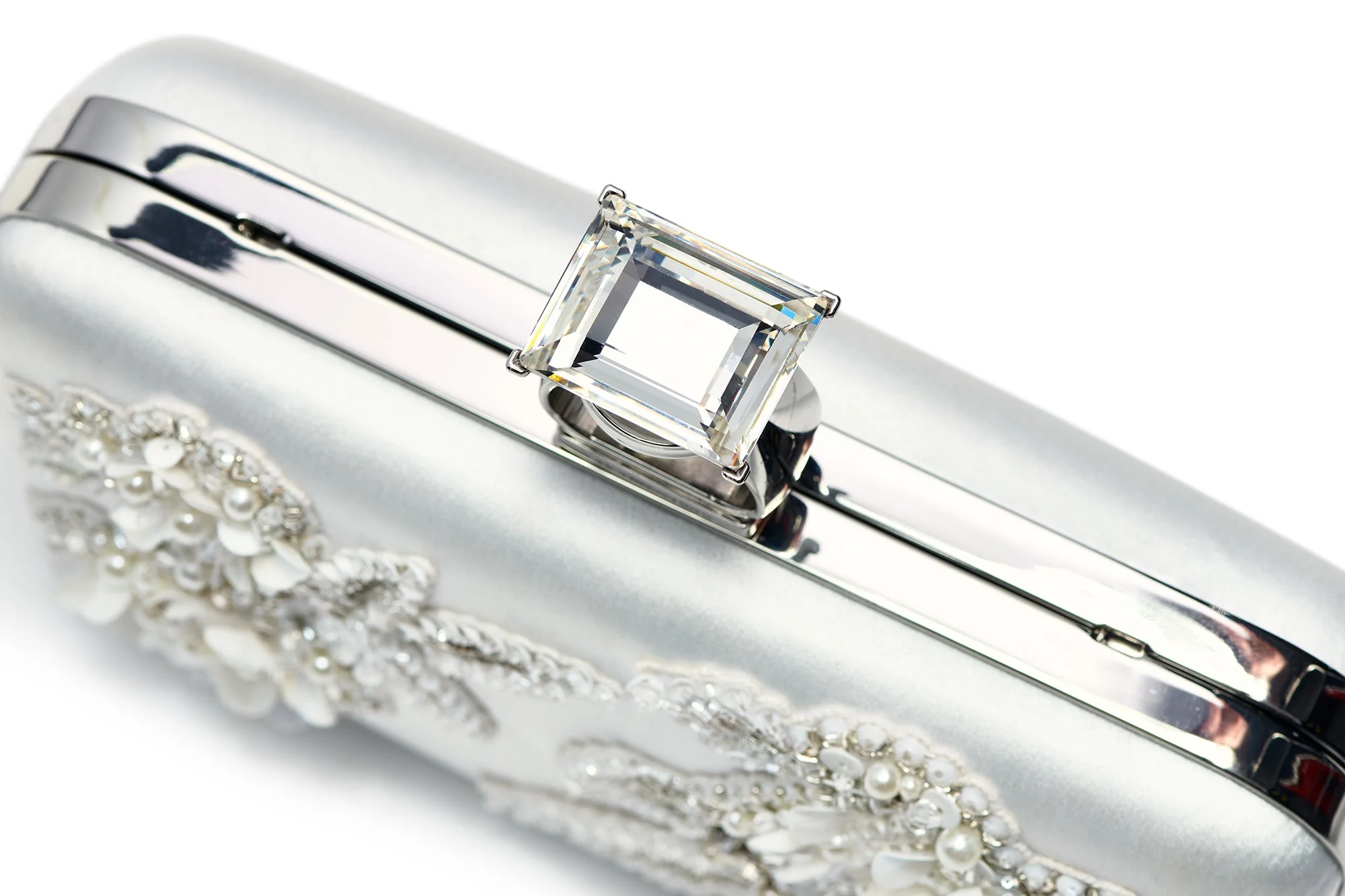 Sachin & Babi On The Rocks Clutch in White - Image 4