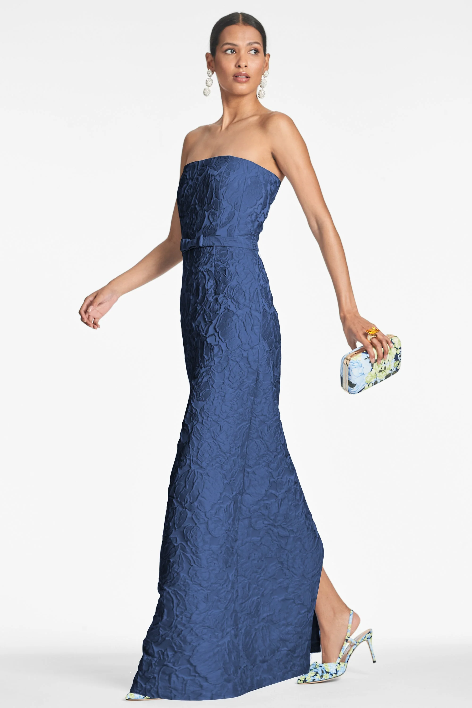 Sachin & Babi Sophia Gown in Midnight - Image 3