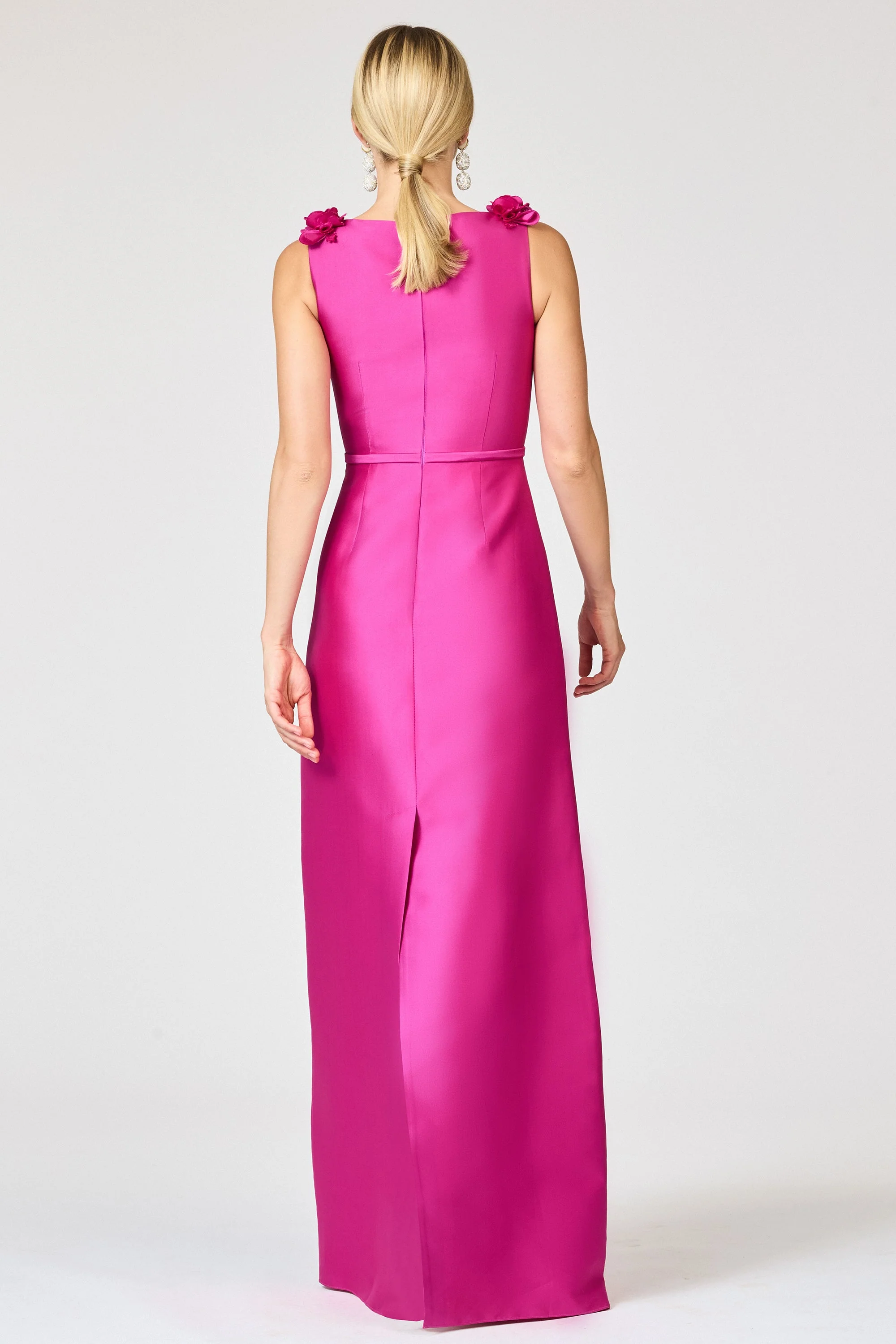 Sachin & Babi Thea Gown in Magenta - Image 5