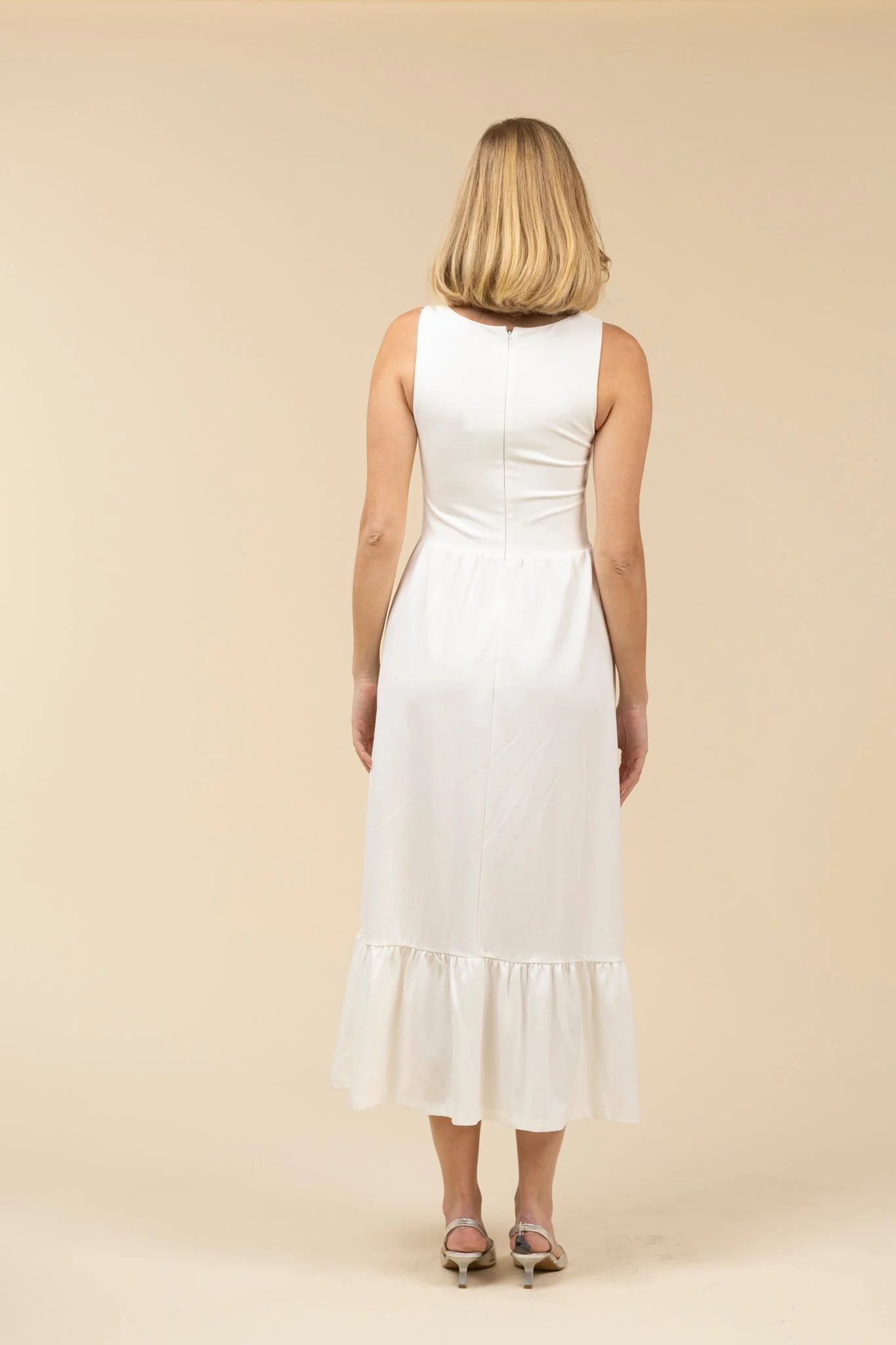 Smith & Quinn The Bernadette Dress - Off White - Image 4