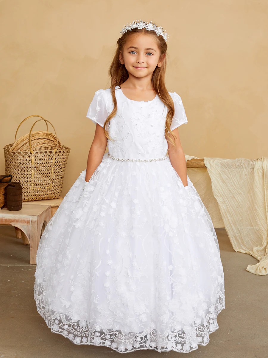 Tip Top Kids Flower Girl Dress 5845