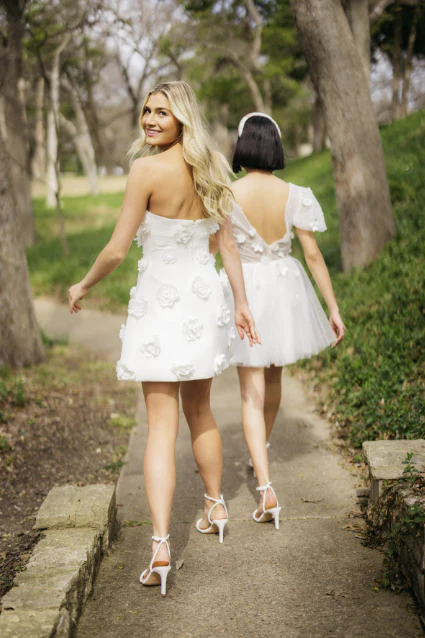By Watters Little White Dress Corsage 39500 - Image 5