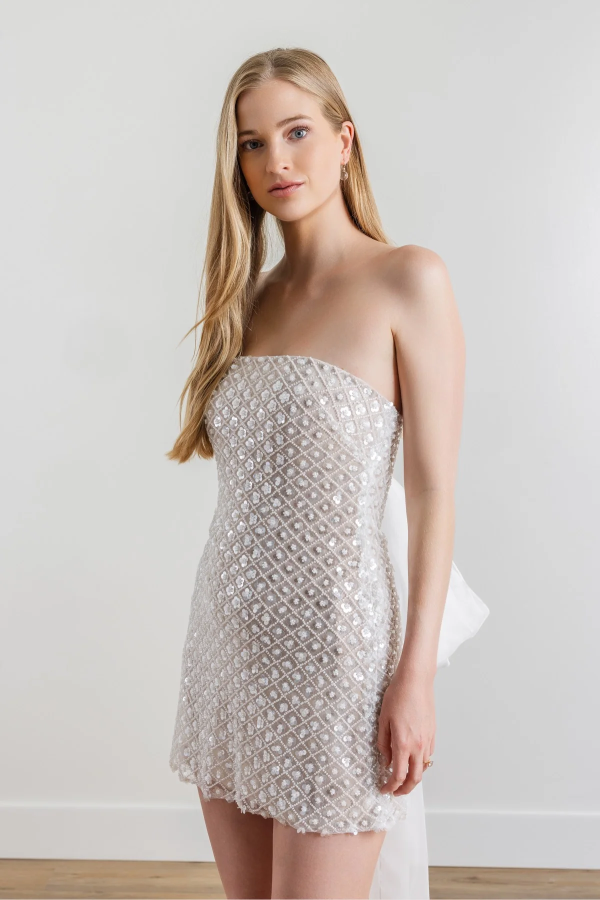 By Watters Little White Dress Crescendo 30400 - Image 4