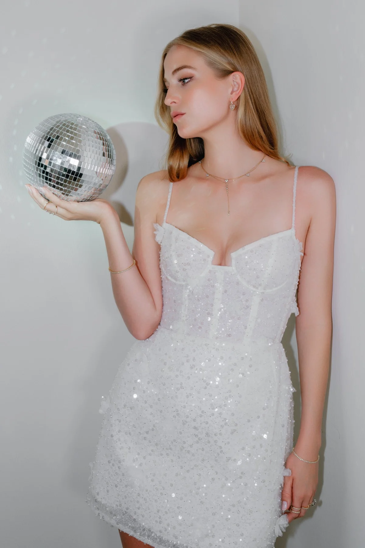 By Watters Little White Dress Groovy 38400 - Image 6