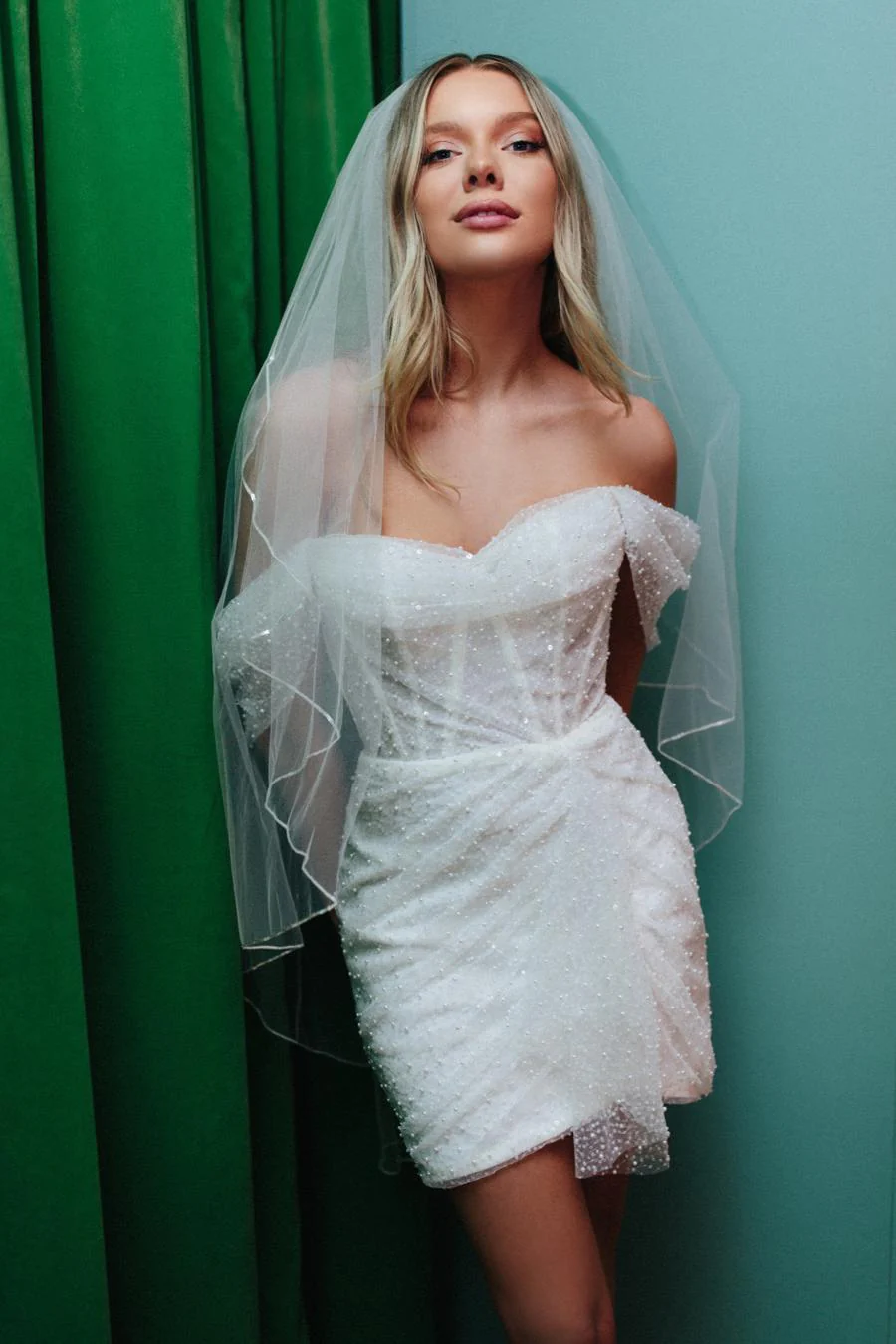 By Watters Little White Dress Gibson 36401 - Image 5