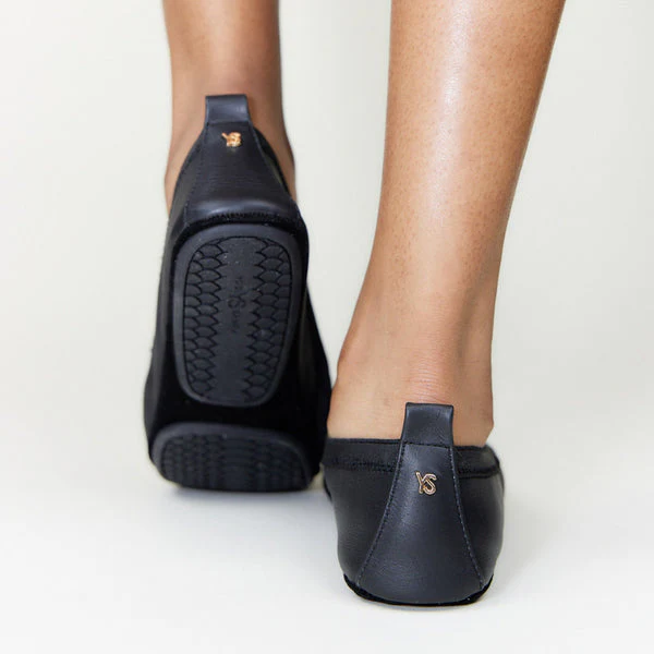 Samara Foldable Ballet Flat in Black - Image 5
