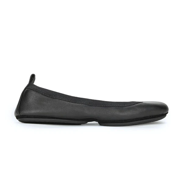 Samara Foldable Ballet Flat in Black - Image 7